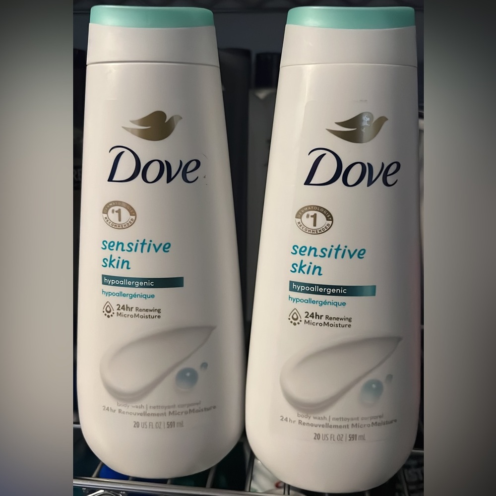 Dove bodywash 2 pack